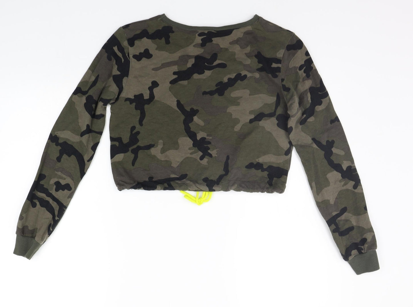 Womens UK Size 10 Select Green Pullover Jumper