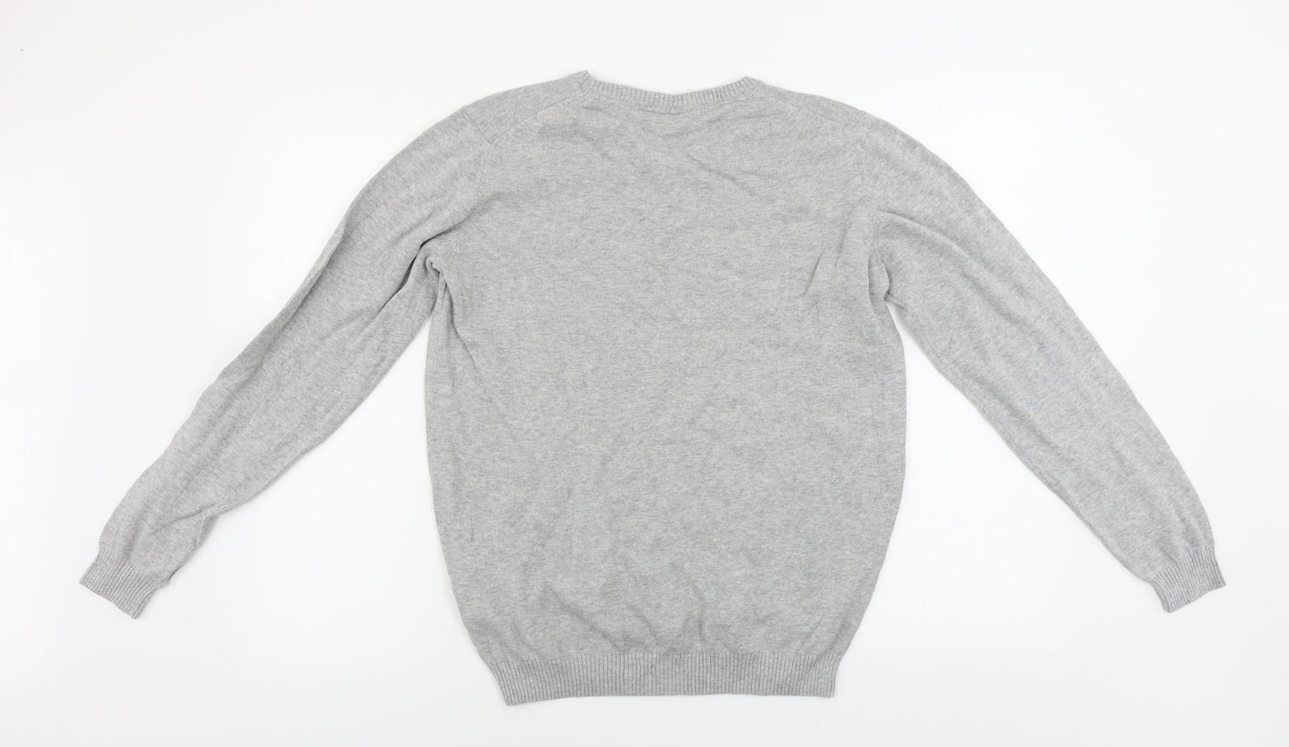 Livergy Mens Grey   Pullover Jumper Size M