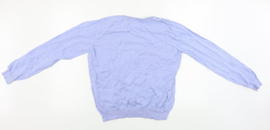 Womens UK Size 14 Pep&co Blue Pullover Jumper