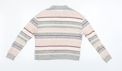 Womens UK Size M NEXT Pink Pullover Jumper