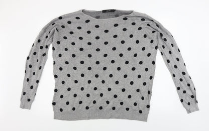 Womens UK Size XL VERO MODA Grey Pullover Jumper