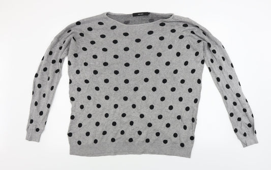 Womens UK Size XL VERO MODA Grey Pullover Jumper