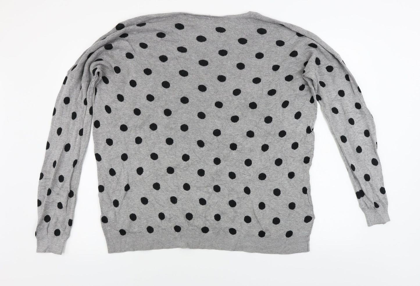 Womens UK Size XL VERO MODA Grey Pullover Jumper