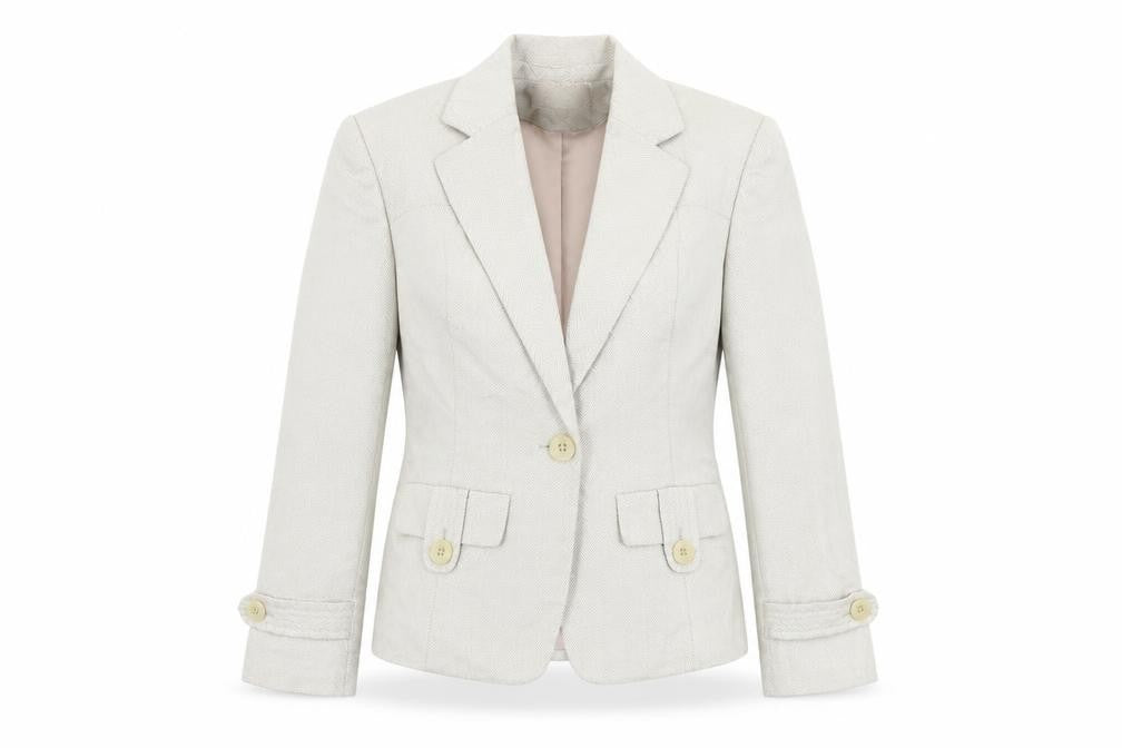 Womens UK Size 10 NEXT Regular Beige Blazer