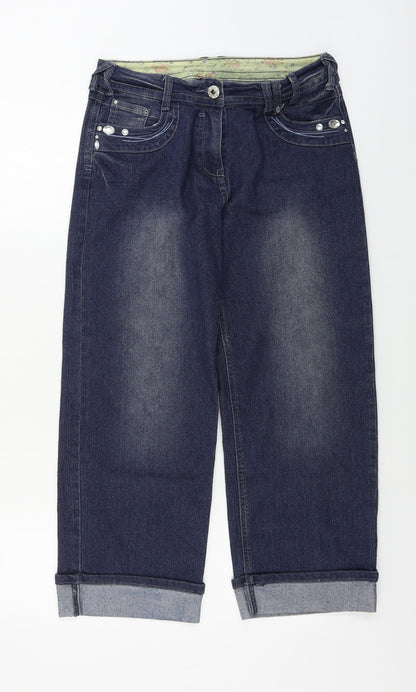 miladys  Womens Blue   Straight Jeans Size 10 L24 in