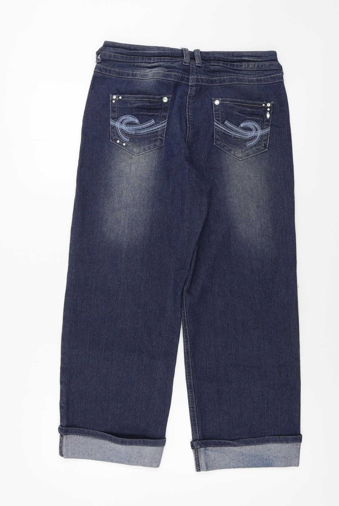 miladys  Womens Blue   Straight Jeans Size 10 L24 in