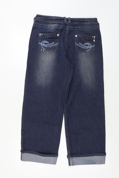 miladys  Womens Blue   Straight Jeans Size 10 L24 in