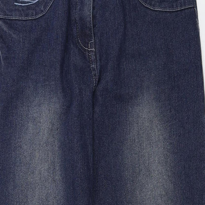 miladys  Womens Blue   Straight Jeans Size 10 L24 in