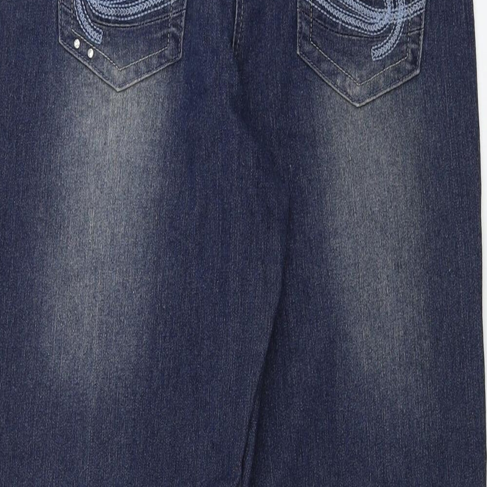 miladys  Womens Blue   Straight Jeans Size 10 L24 in