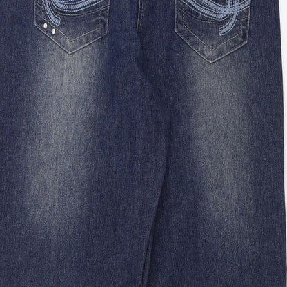 miladys  Womens Blue   Straight Jeans Size 10 L24 in