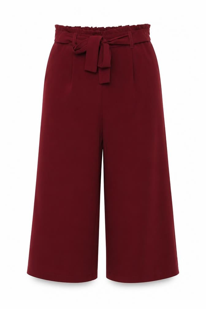 Womens UK Size 6 New Look Regular Fit  Purple Trousers