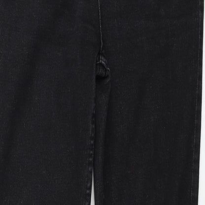 Womens UK Size 10 Marks and Spencer Regular Fit Skinny Black Jeans