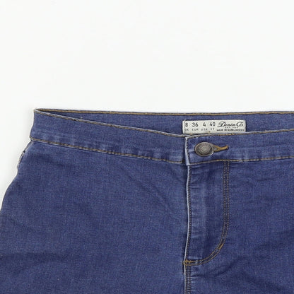 denim co Womens Blue   Cut-Off Shorts Size 8