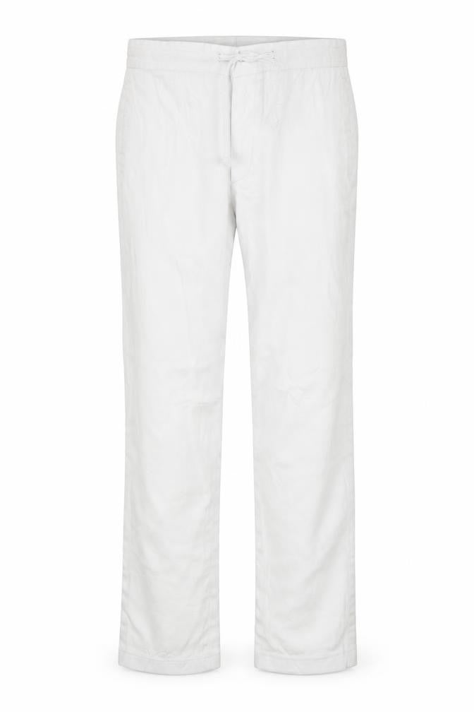 Womens UK Size S Preworn Regular Fit Chino White Trousers