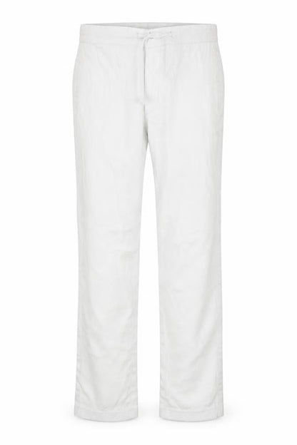 Womens UK Size S Preworn Regular Fit Chino White Trousers