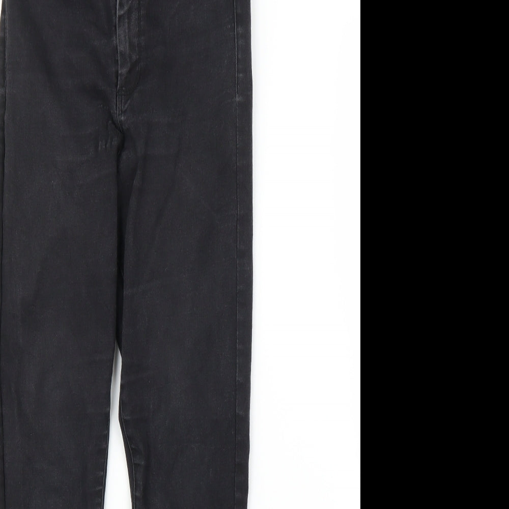Primark Womens Black  Denim Skinny Jeans Size 12 L24 in