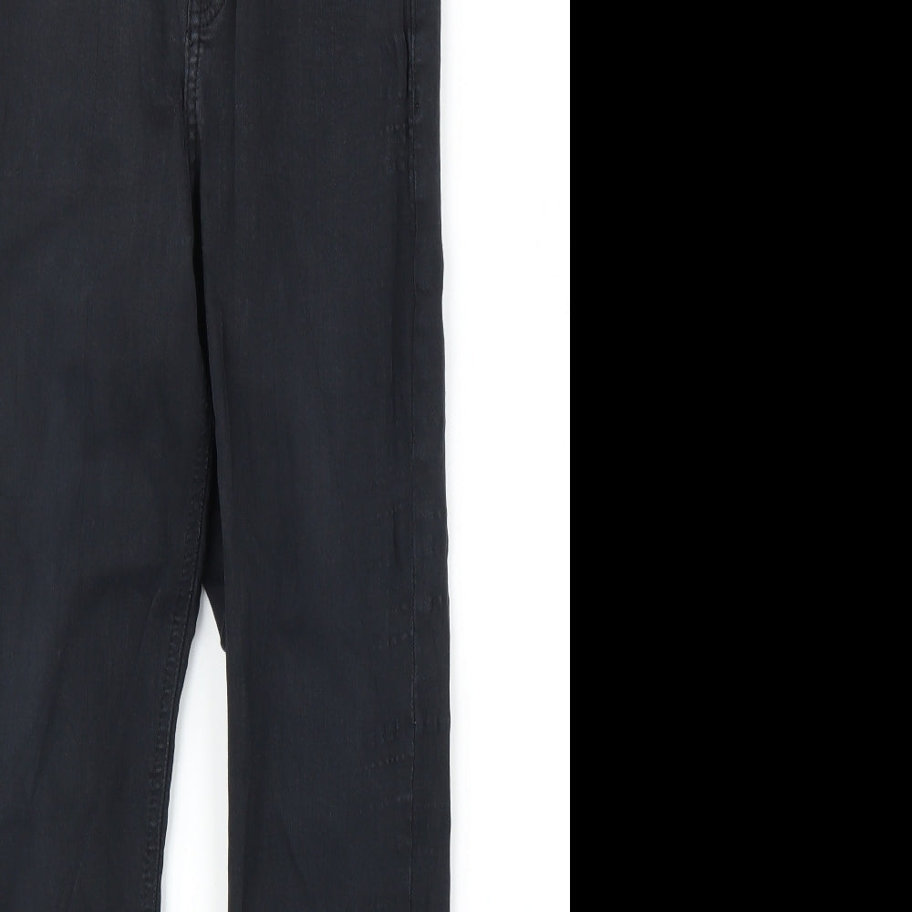 Topshop Womens Black  Denim Skinny Jeans Size 26 in L25 in