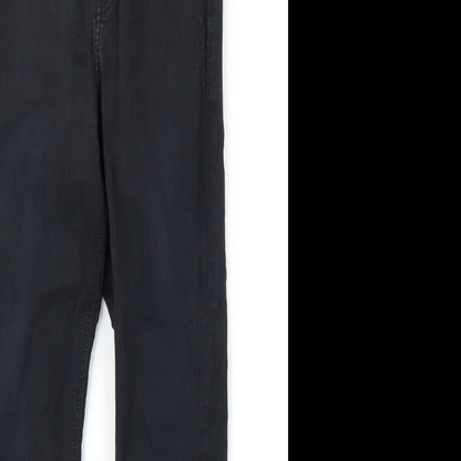 Topshop Womens Black  Denim Skinny Jeans Size 26 in L25 in