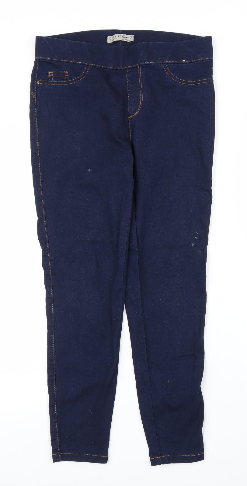 Primark Womens Blue  Denim Jegging Jeans Size 10 L24 in