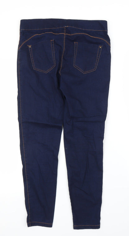 Primark Womens Blue  Denim Jegging Jeans Size 10 L24 in