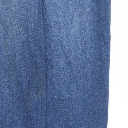 River Island Girls Blue  Ramie Skinny Jeans Size 12 Years
