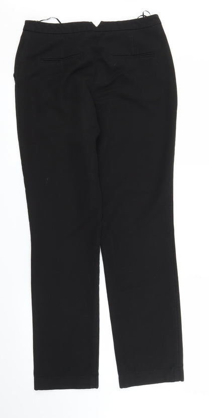 Womens UK Size 10 Papaya Regular Fit  Black Trousers