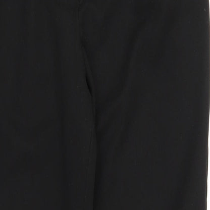 Womens UK Size 10 Papaya Regular Fit  Black Trousers