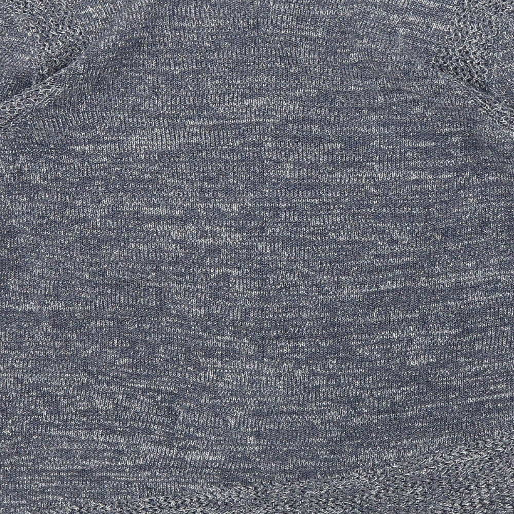 Womens UK Size 10 M&S Grey Basic Blouse