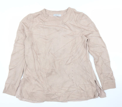 Womens UK Size 14 M&S Pink Pullover Jumper