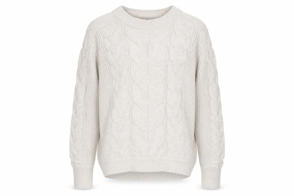 Mens UK Size L M&S Beige Pullover Jumper