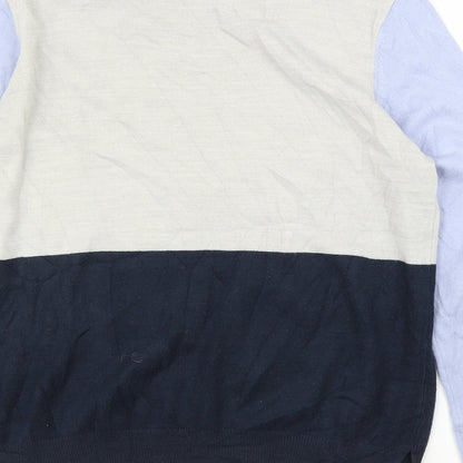 Womens UK Size 14 M&S Blue Pullover Jumper