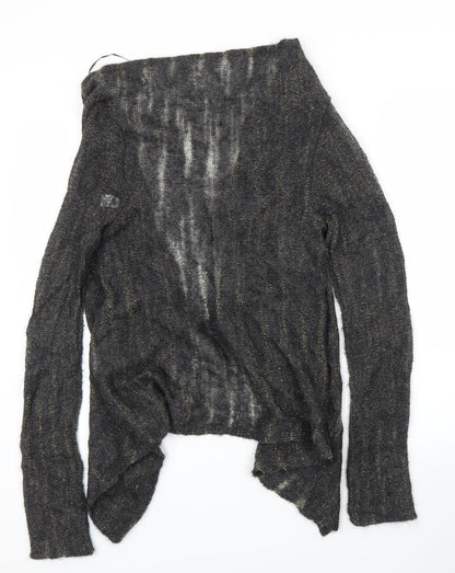 Womens UK Size S NEXT Grey Cardigan Jumper
