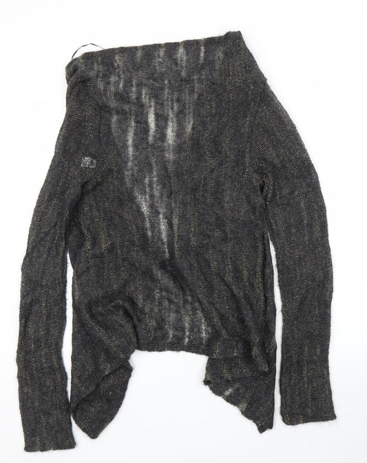 Womens UK Size S NEXT Grey Cardigan Jumper