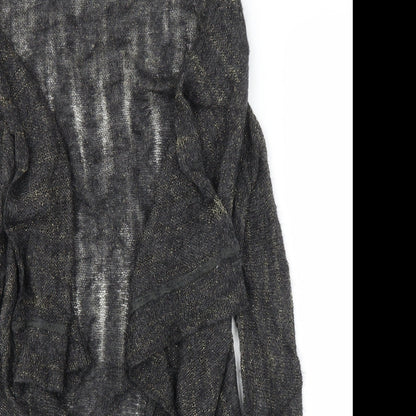 Womens UK Size S NEXT Grey Cardigan Jumper