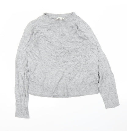 Womens UK Size S H&M Grey Pullover Jumper