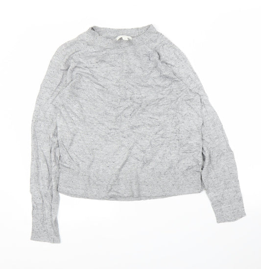 Womens UK Size S H&M Grey Pullover Jumper