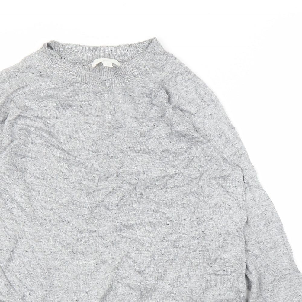 Womens UK Size S H&M Grey Pullover Jumper