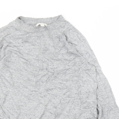 Womens UK Size S H&M Grey Pullover Jumper