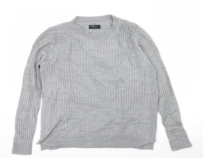 Womens UK Size 14 Papaya Grey Pullover Jumper