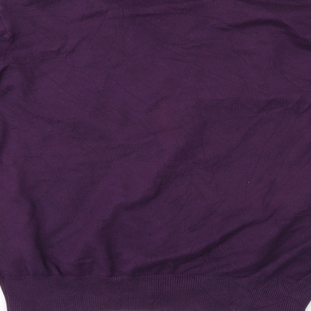 Full Circle Mens Purple   Pullover Jumper Size L