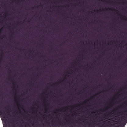 Full Circle Mens Purple   Pullover Jumper Size L