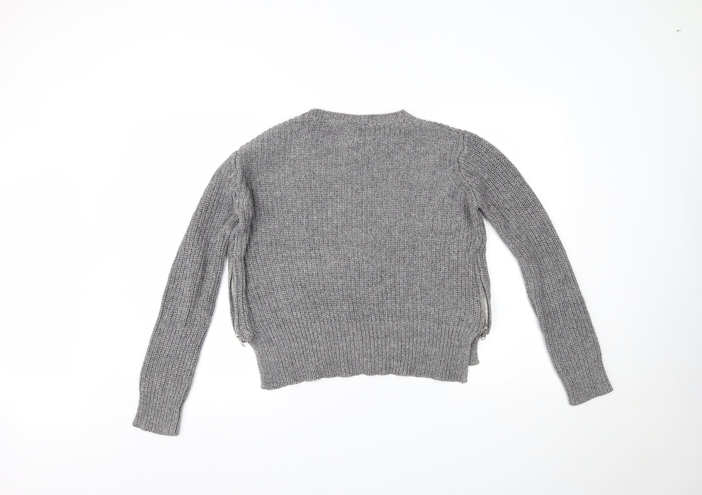Womens UK Size S H&M Grey Pullover Jumper