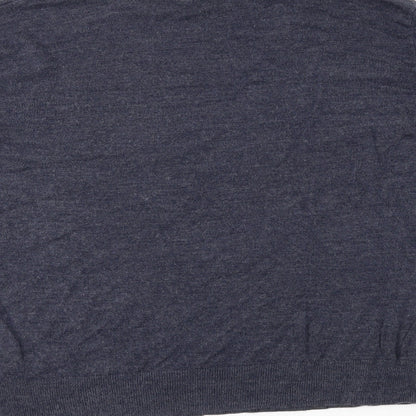Atlantic Bay Mens Blue   Pullover Jumper Size M