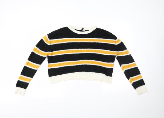 Womens UK Size M H&M Multicoloured Pullover Jumper