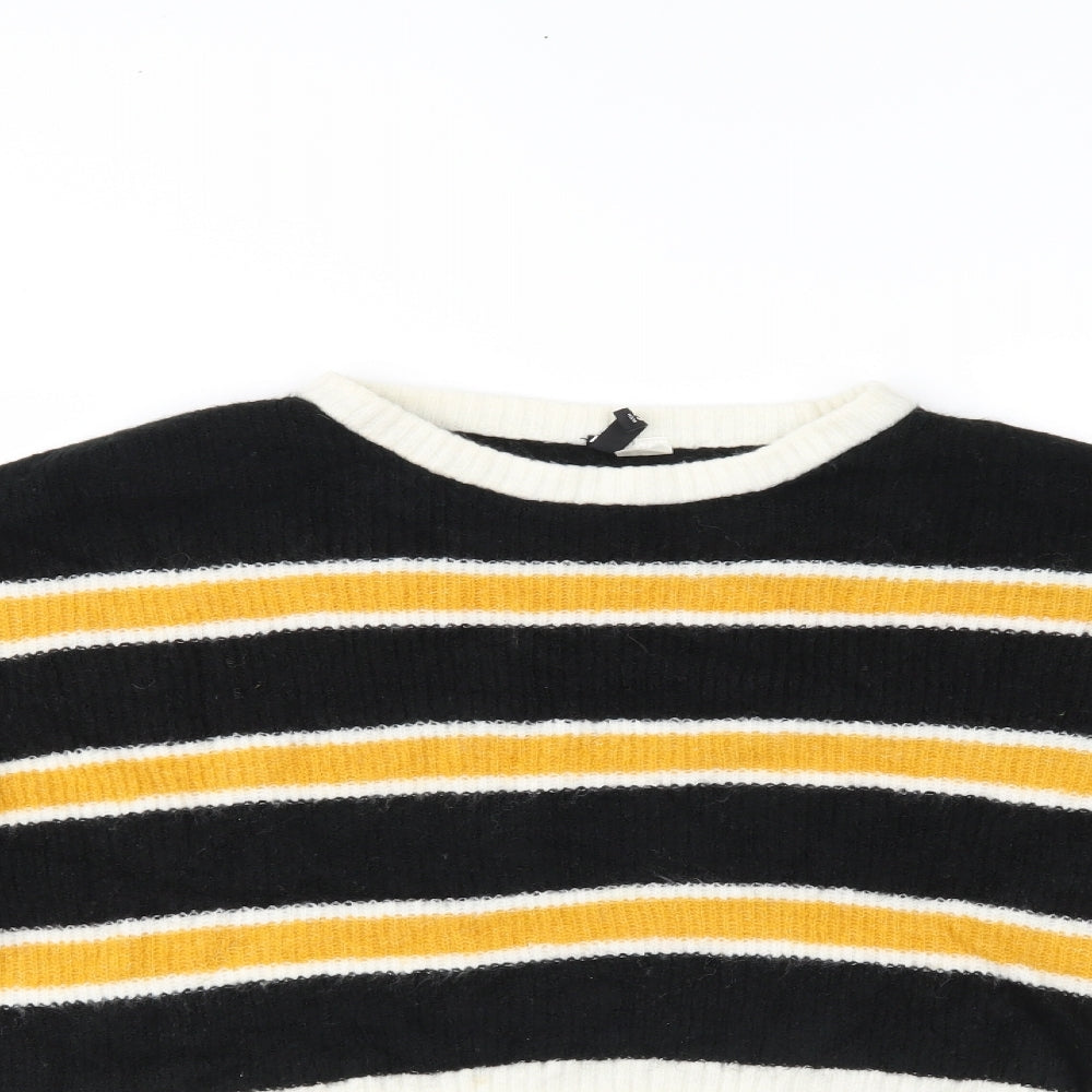 Womens UK Size M H&M Multicoloured Pullover Jumper