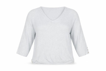 Womens UK Size 14 Marks and Spencer Blue Basic Blouse