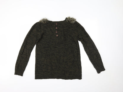 George Womens Green   Pullover Jumper Size 16