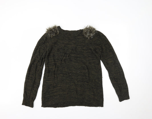 George Womens Green   Pullover Jumper Size 16