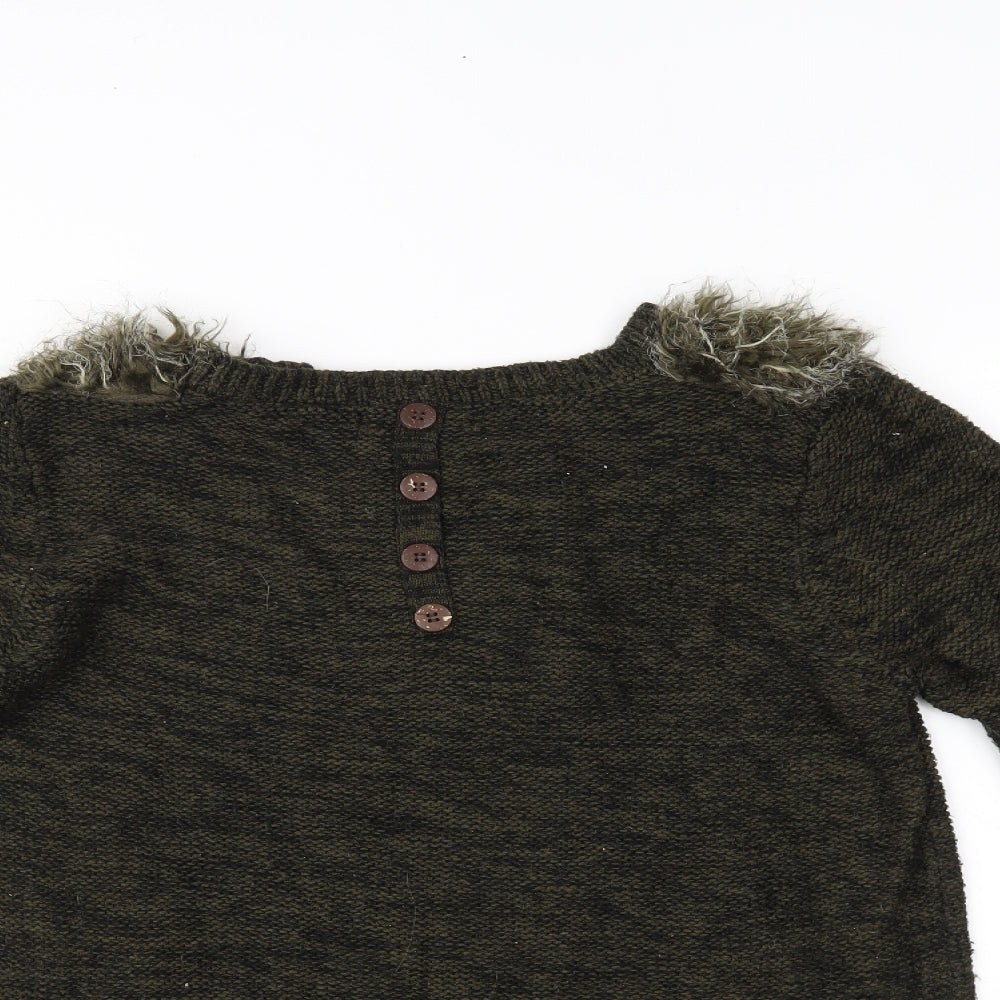 George Womens Green   Pullover Jumper Size 16