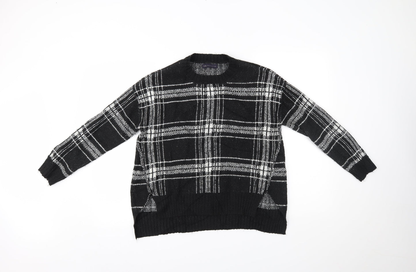 Womens UK Size M Marks and Spencer Black Pullover Jumper